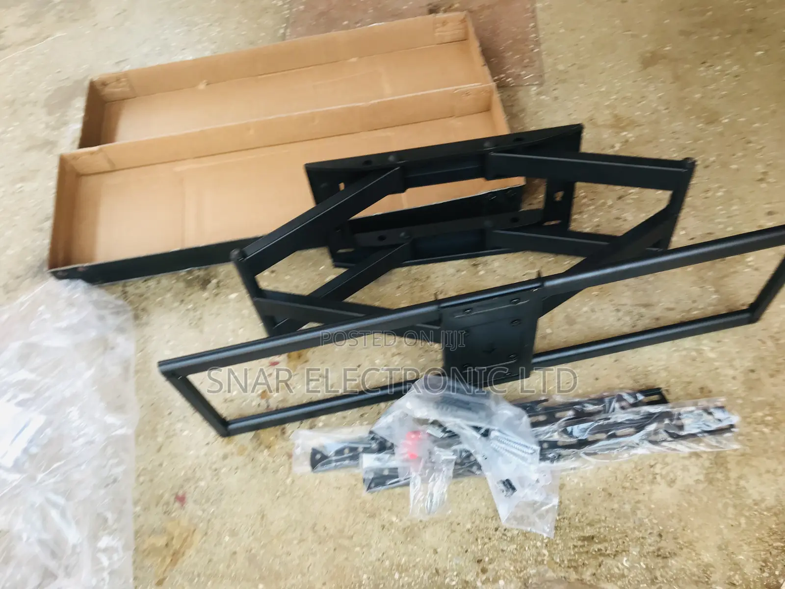 Compatible Full Motion Wall Mount: 50-120 Inch Full Motion