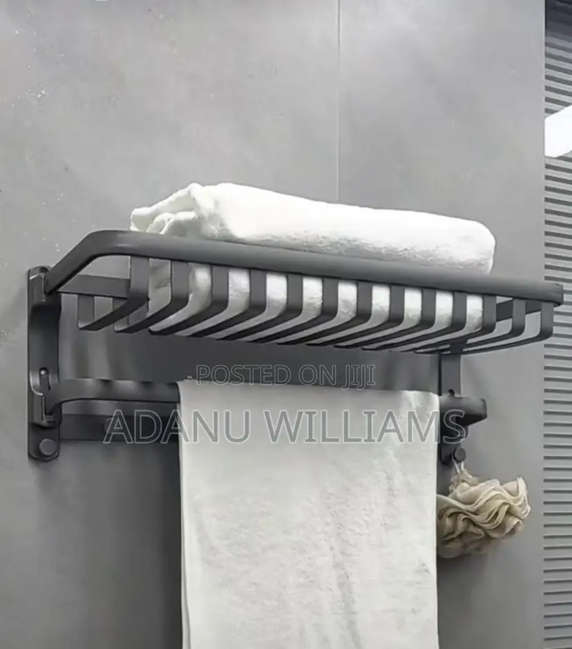 Highest Quality Multifunctional Foldable Bathroom Towel Rack