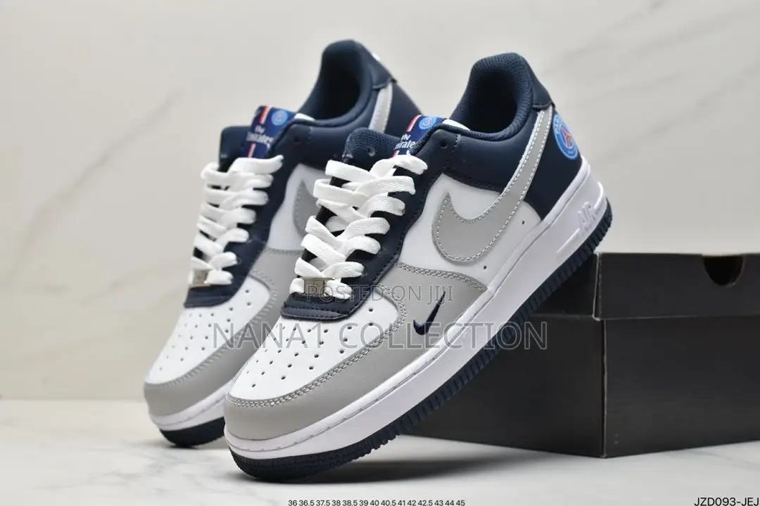 Paris Air Force 1 White and Blue