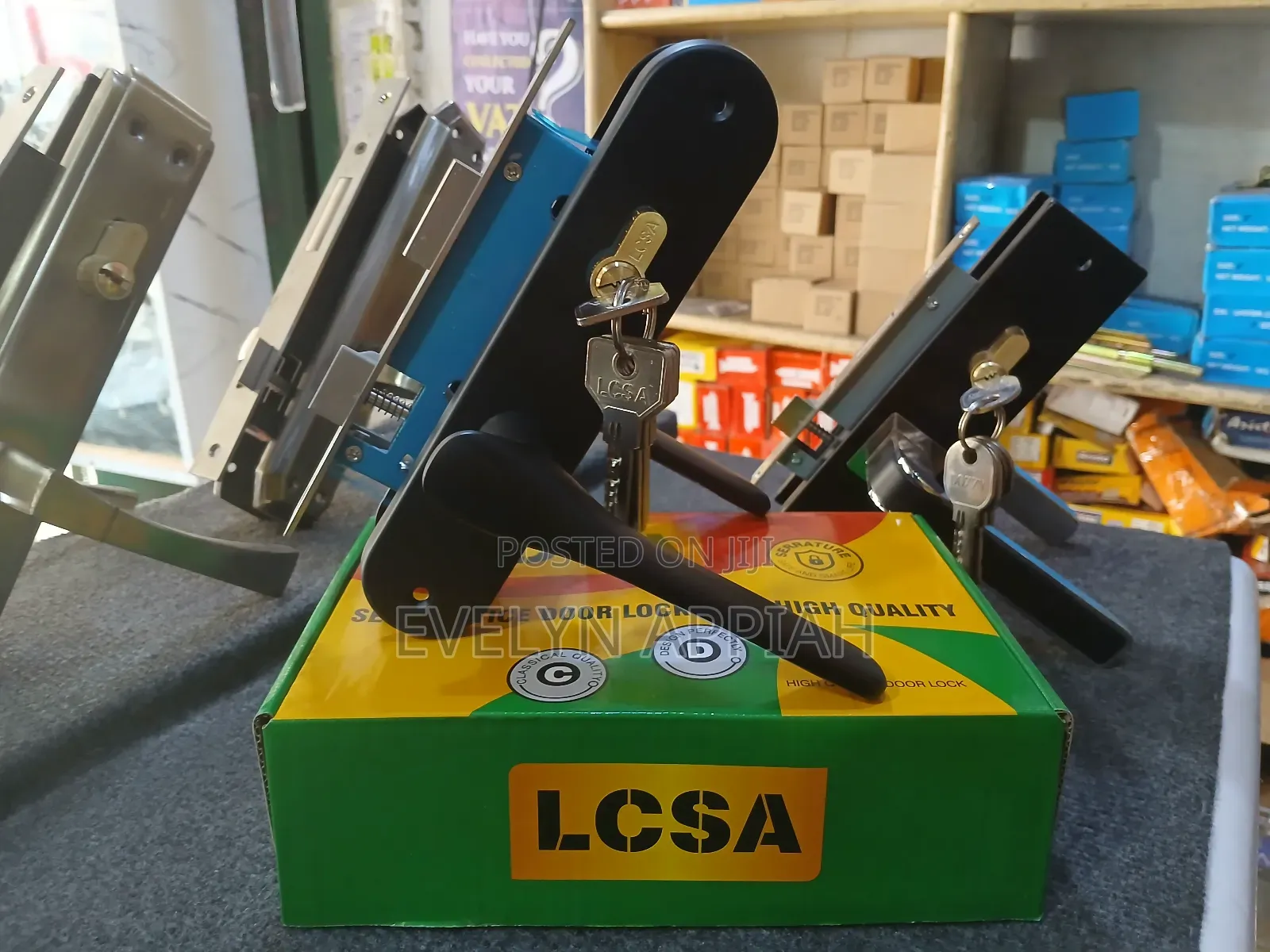 Black Matt Lock Small Engine