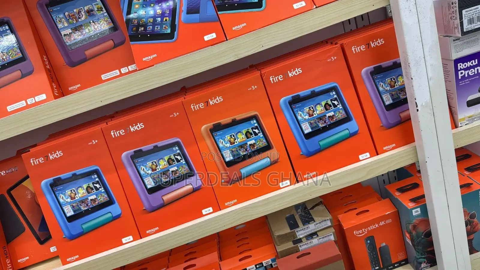 New Amazon Fire 7 16 GB Red