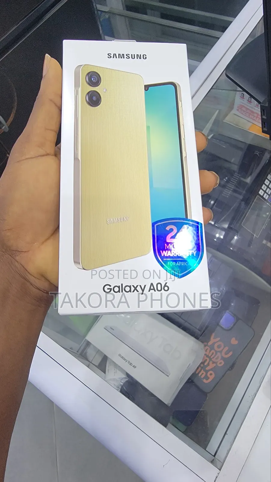 New Samsung Galaxy A06 128 GB Gold