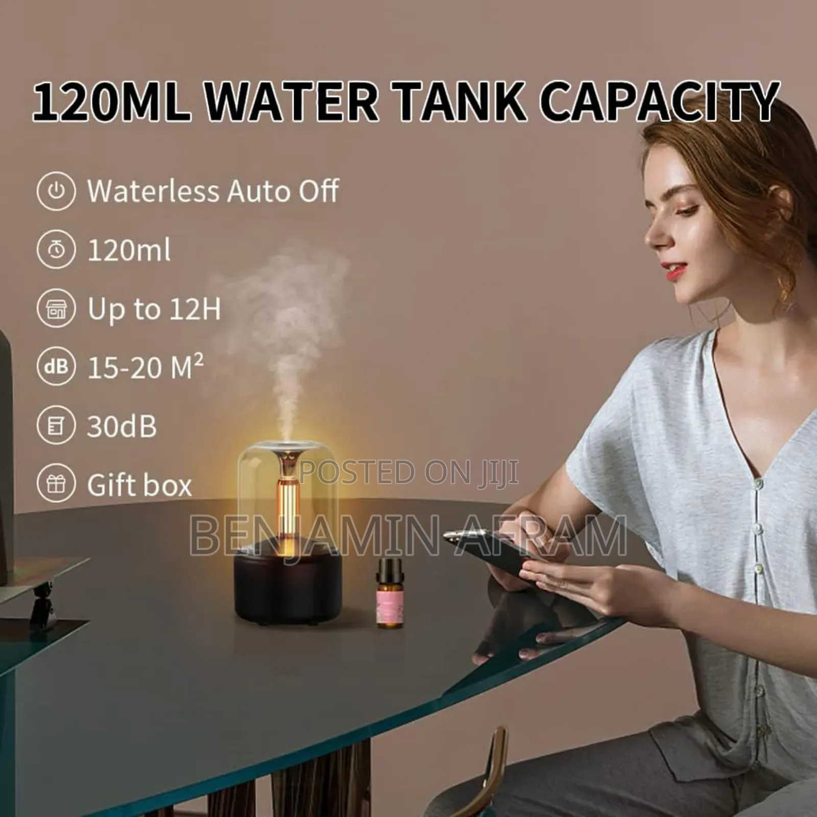 Mini Candlelight Aroma Diffuser