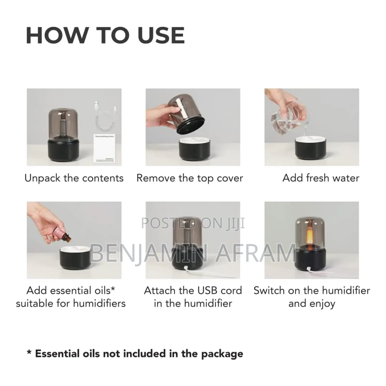 Mini Candlelight Aroma Diffuser