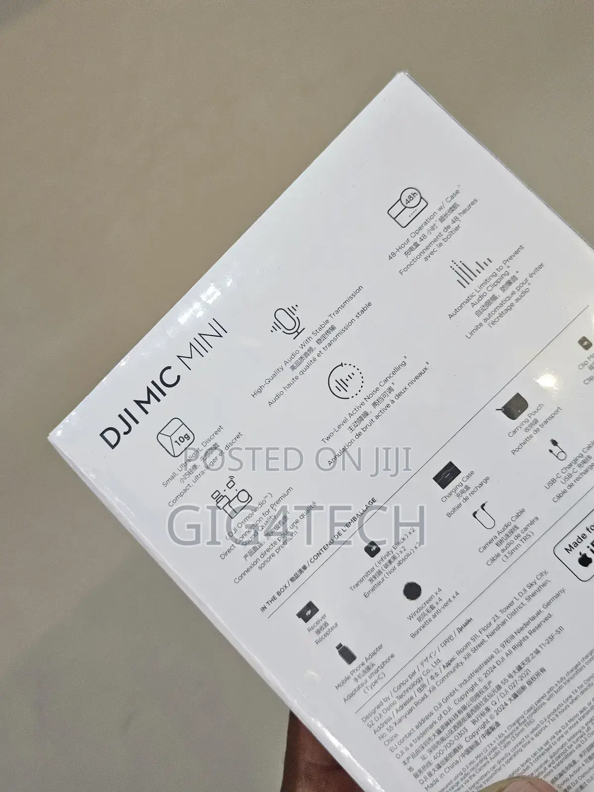 Dji Mic Mini 2tx+1rx Wireless Microphone