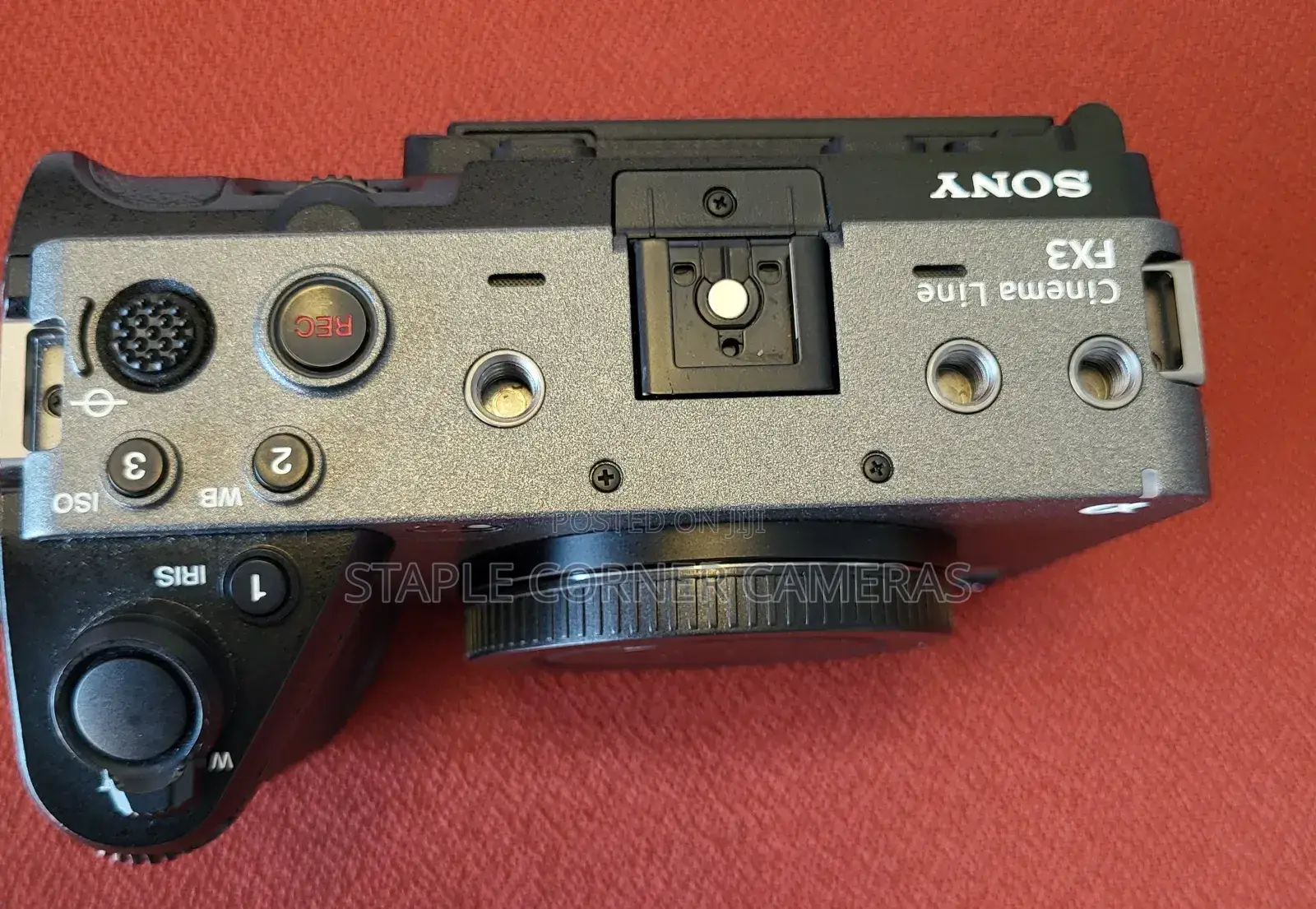 Sony  Alpha Fx3 12mp  Cinema Line Camera Body Xlr Handle 4k