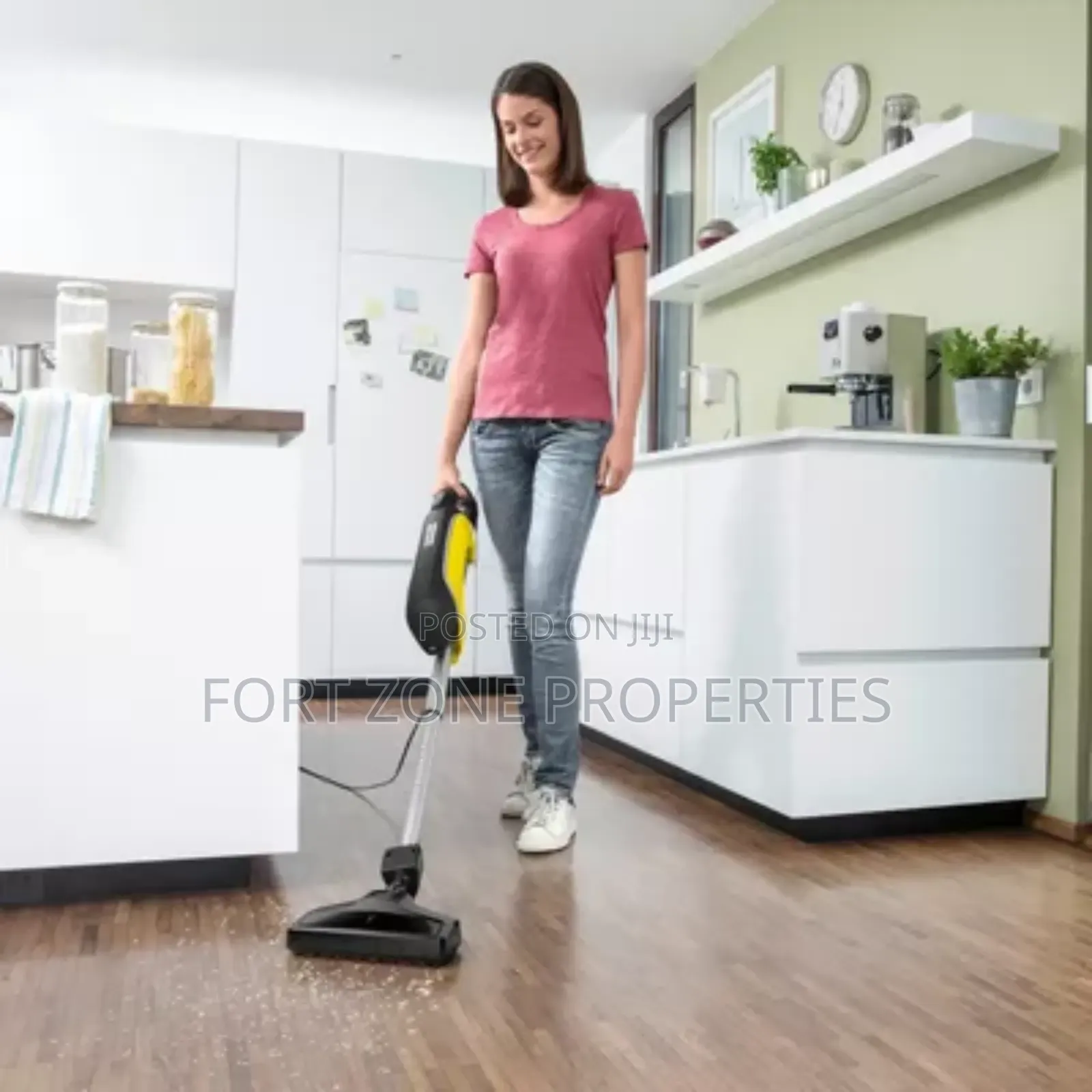 Floor and Window Cleaning With Cleantex