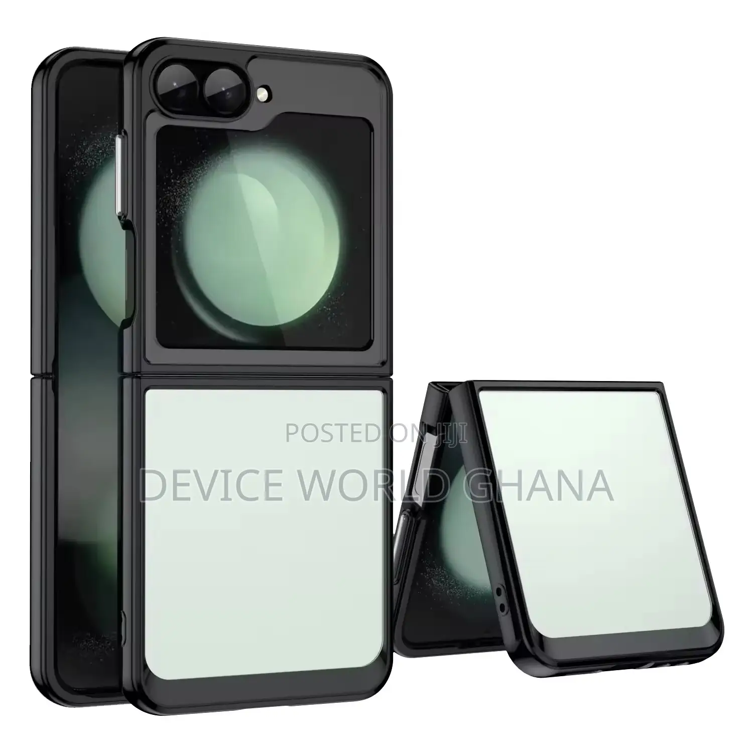 Transparent Color Case Available for Samsung Z Flip 6 and 5