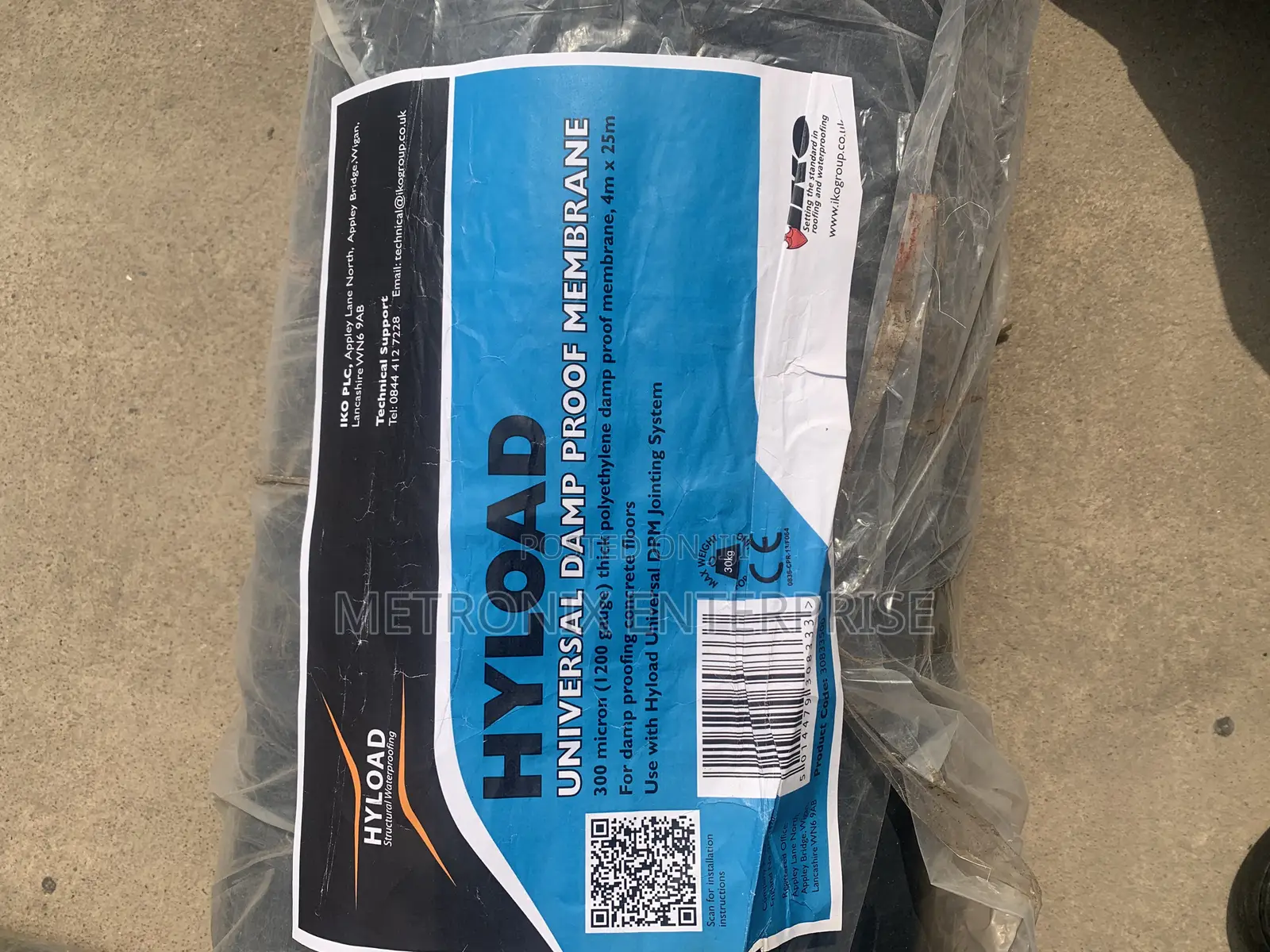 Damproof Membrane (Buildload)4m X 25m X300mu