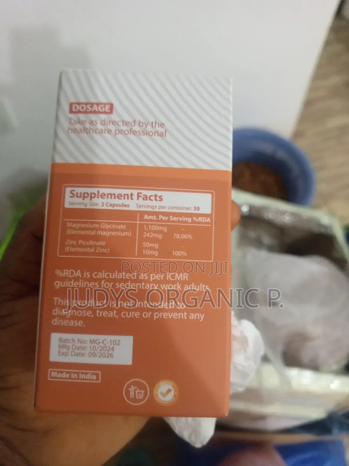 Magnesium Glycinate (With Zinc)
