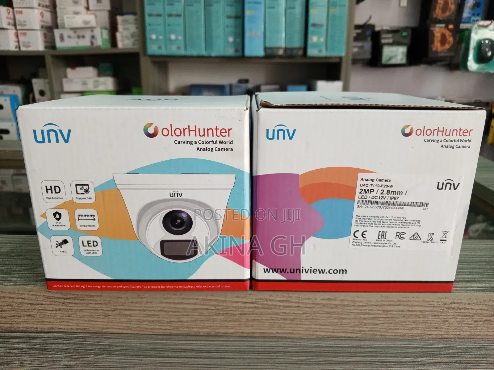 Uniview Unv Colorhunter Analog 2mp Camera Full Color