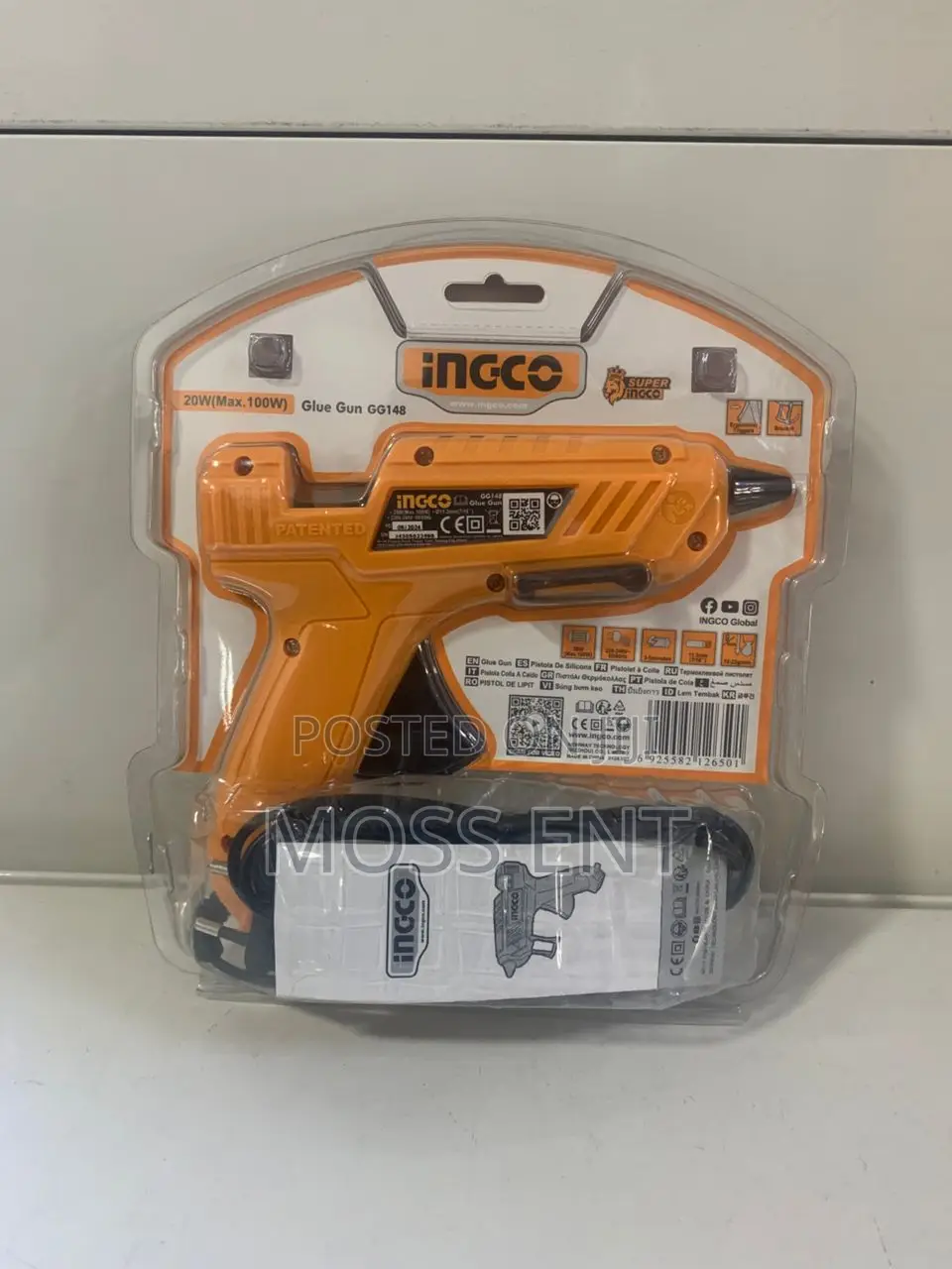 Ingco Glue Gun 100w - P6c36 - Gg148