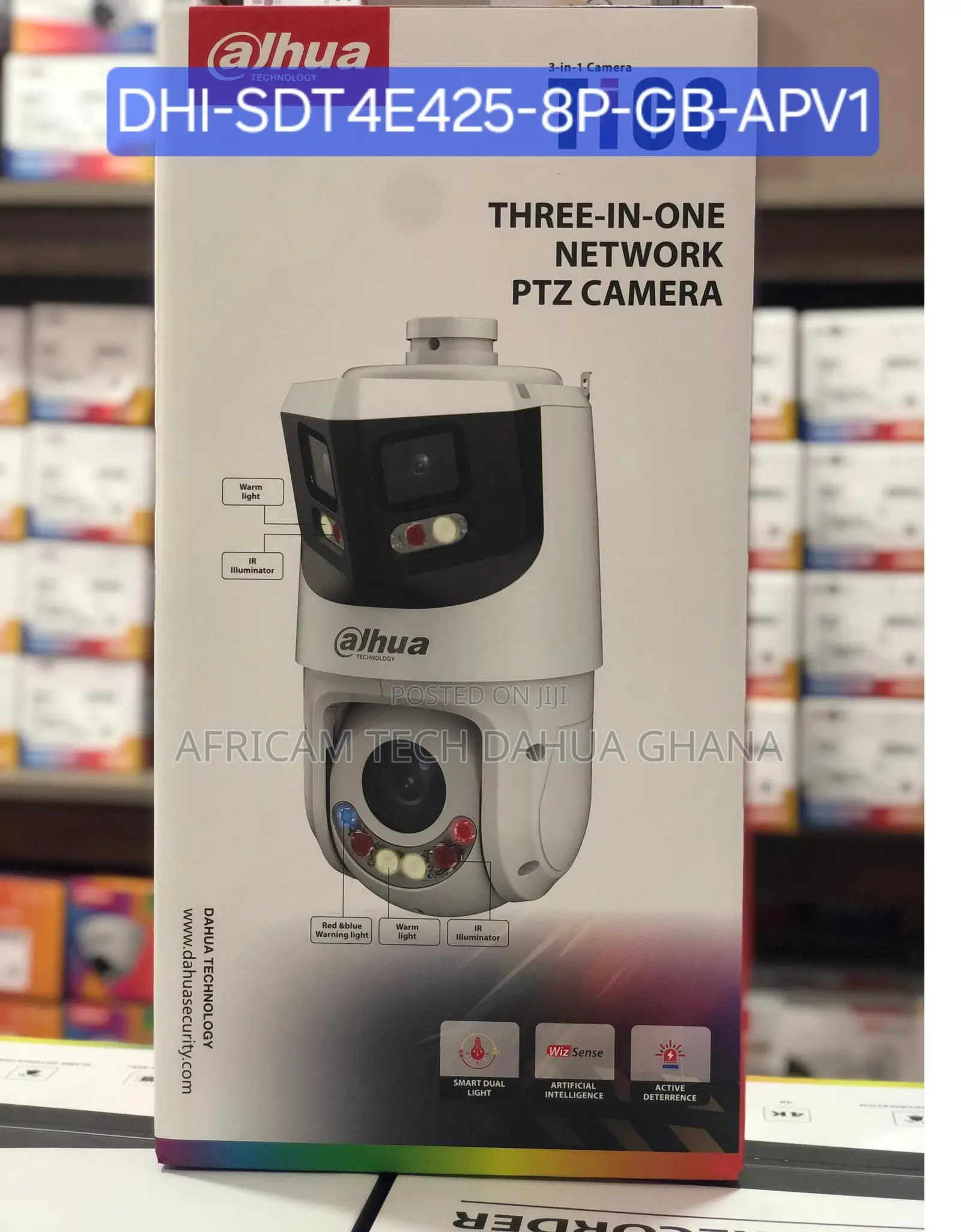 Dahua 8+4mp 25x Tioc Network Panoramic PTZ Camera