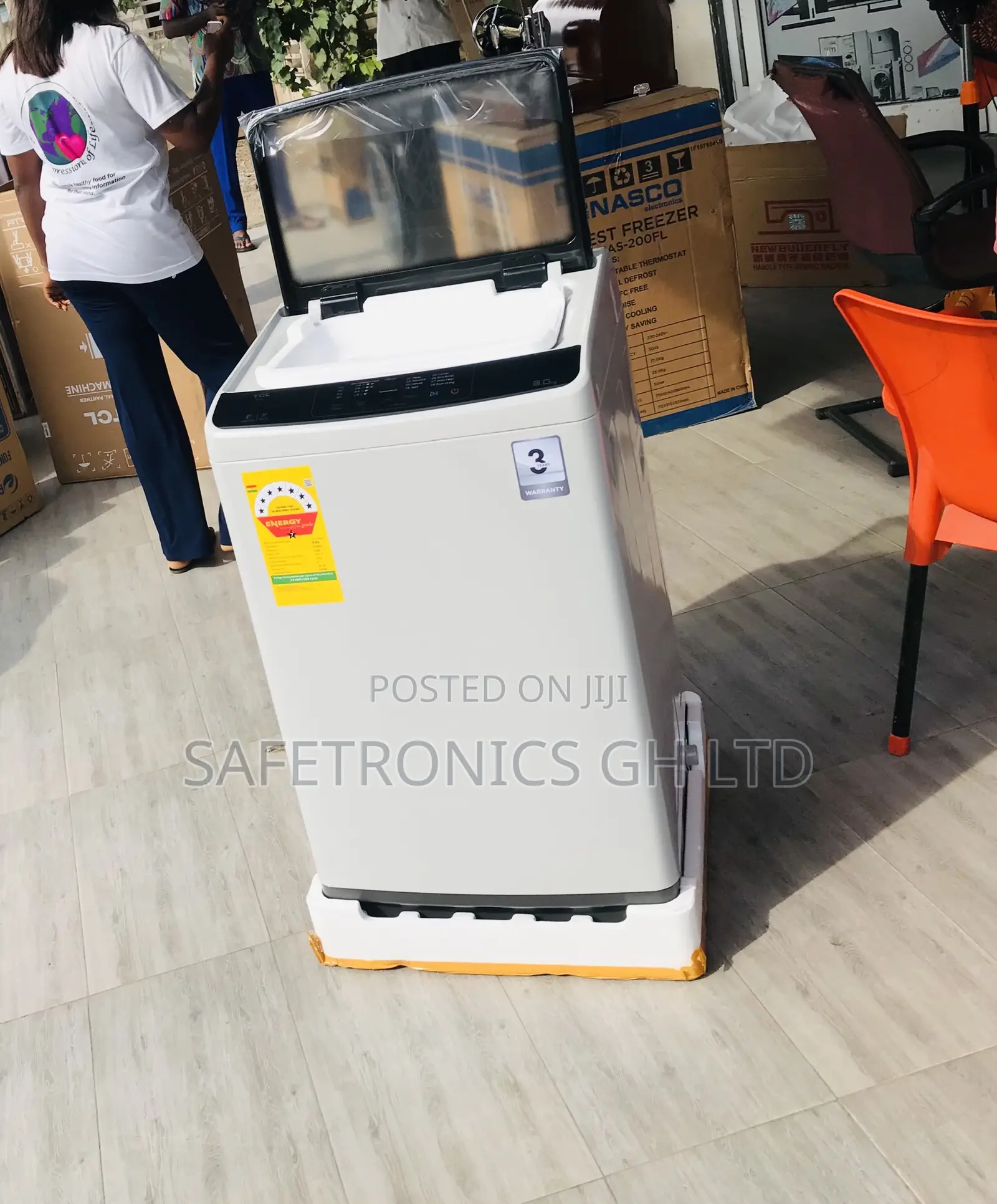 Essential Semiauto Topload TCL 8kg Washingmachine