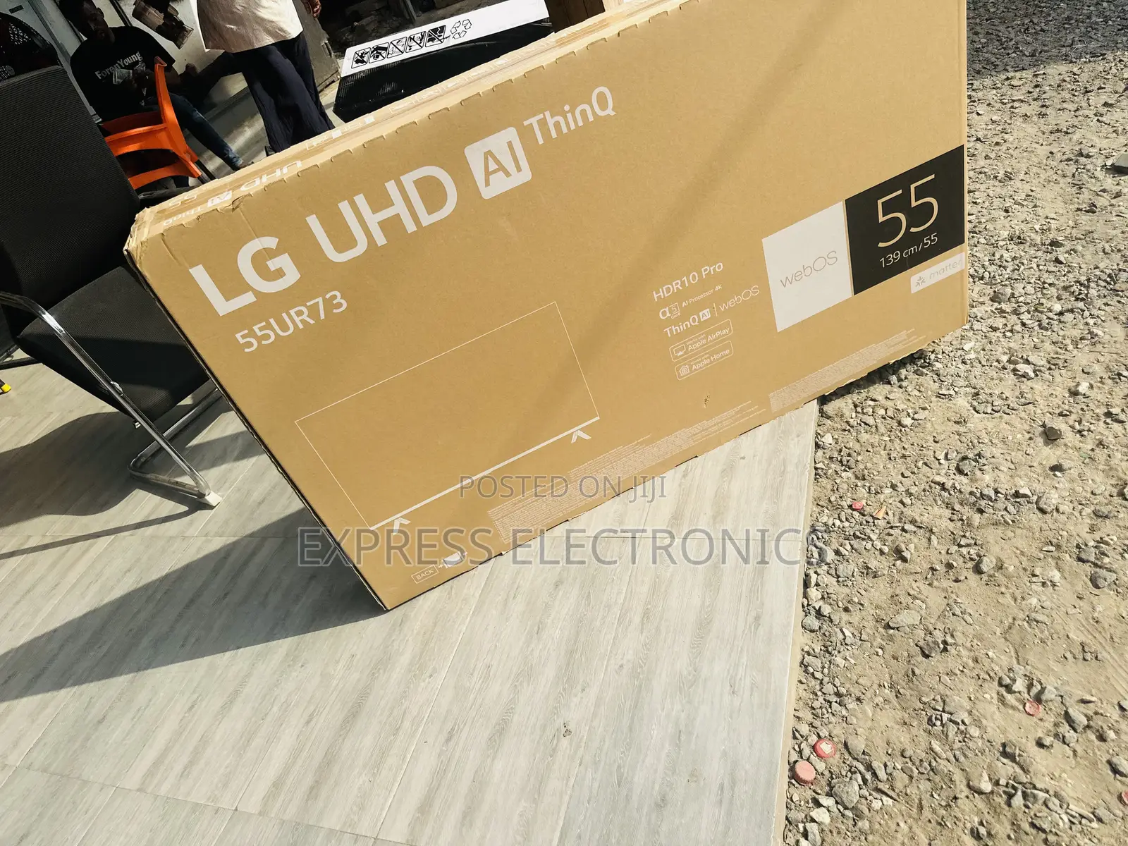 Ultra Modern Slim Uhd Smart Lg 55”Ur73