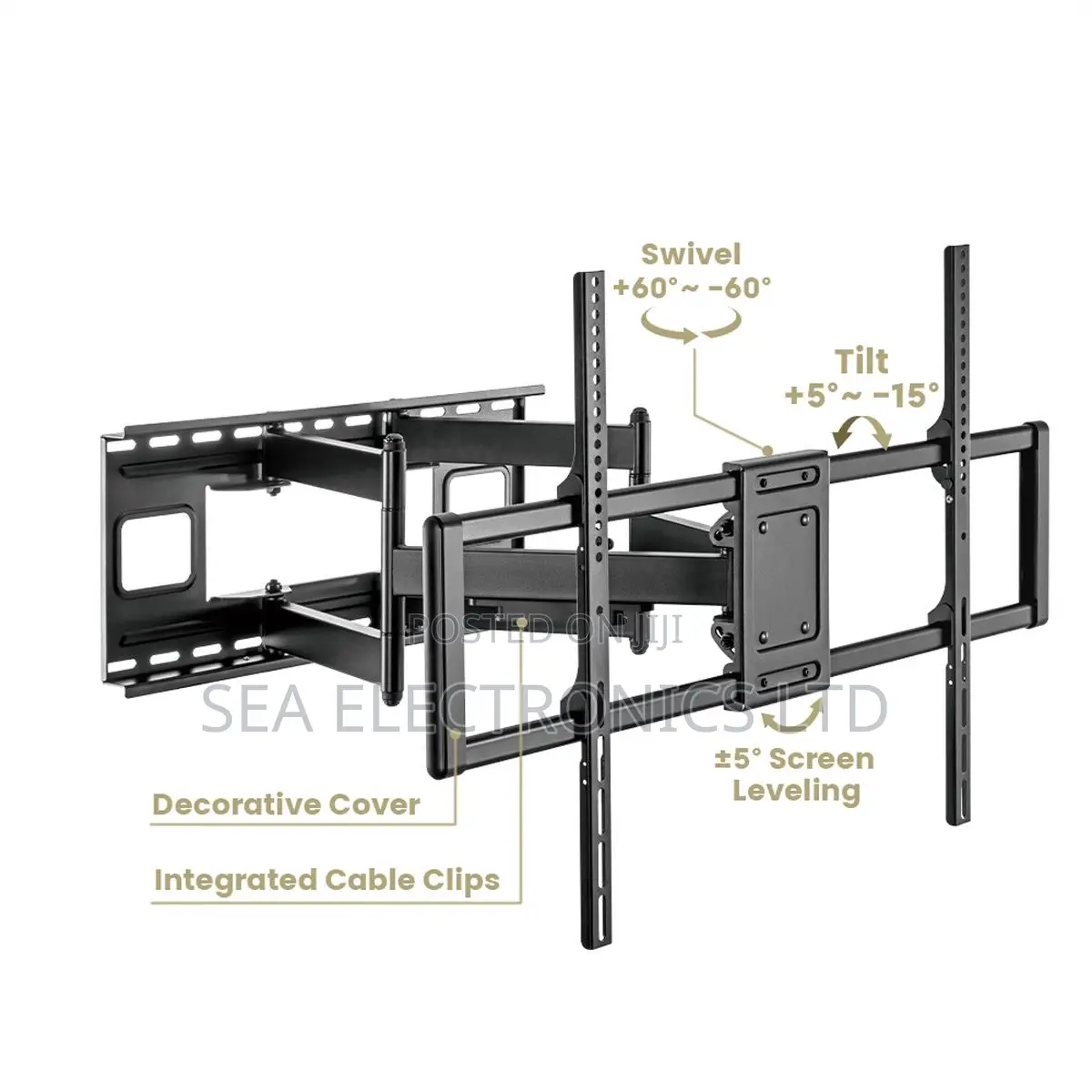 Unique Large Adjustable Bracket Tv Mount 60-120 Inch