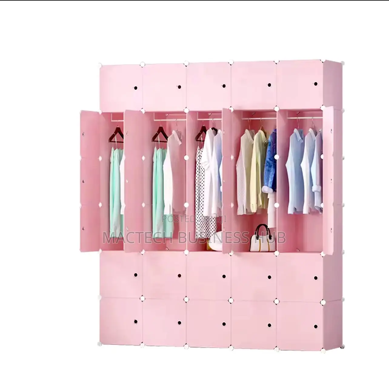 30 Cubes Plastic Wardrobes