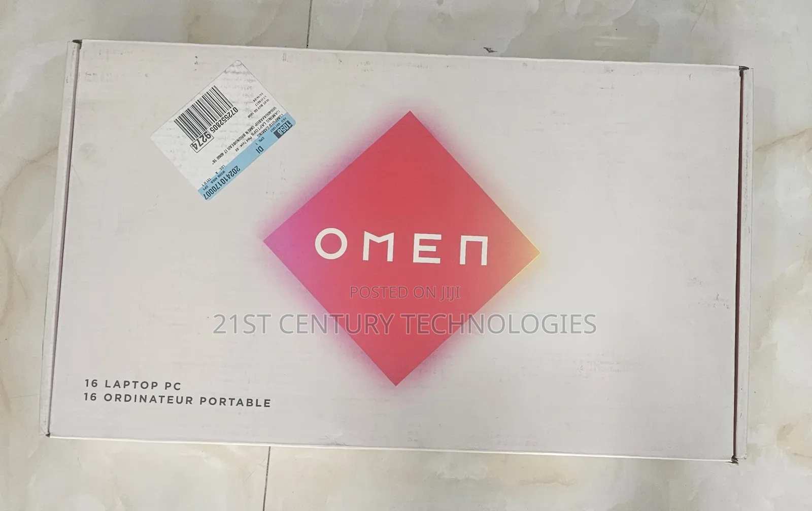 New Laptop HP Omen 16 16GB Intel Core i7 SSD 1T