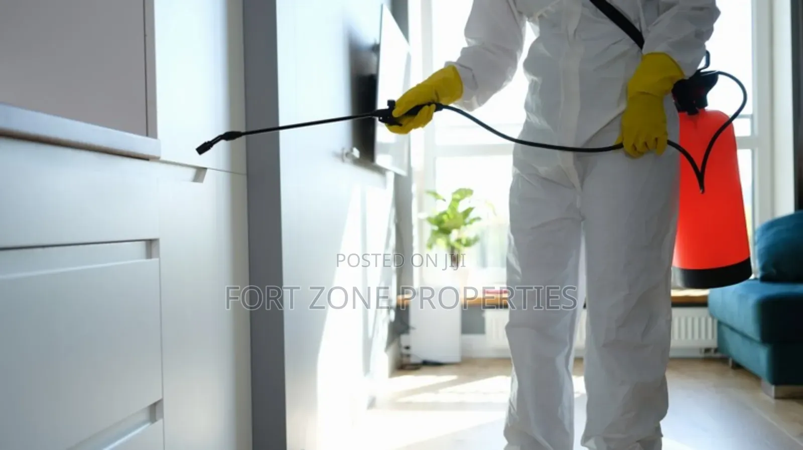 After Work Fumigation With Cleantex