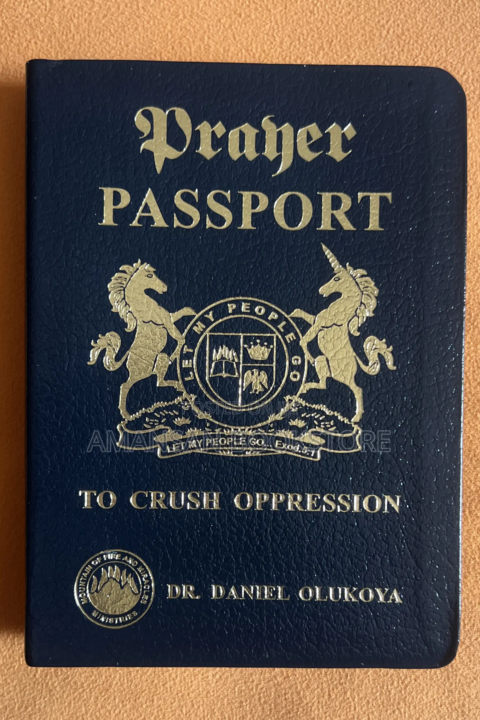 Prayer Passport to Crush Oppression (Leather)