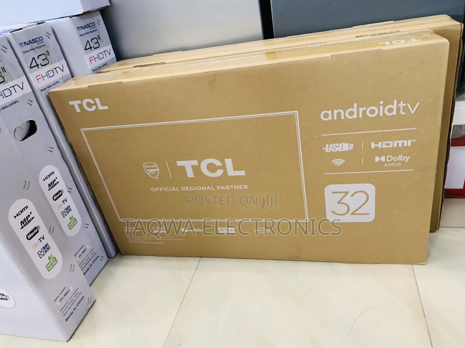 Portable TCL 32”-Android Tv