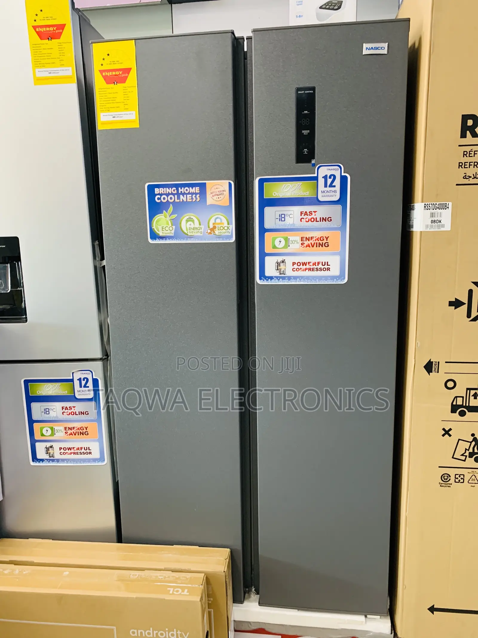 Best-Ever Nasco 2 Doors 400ltr Fridge