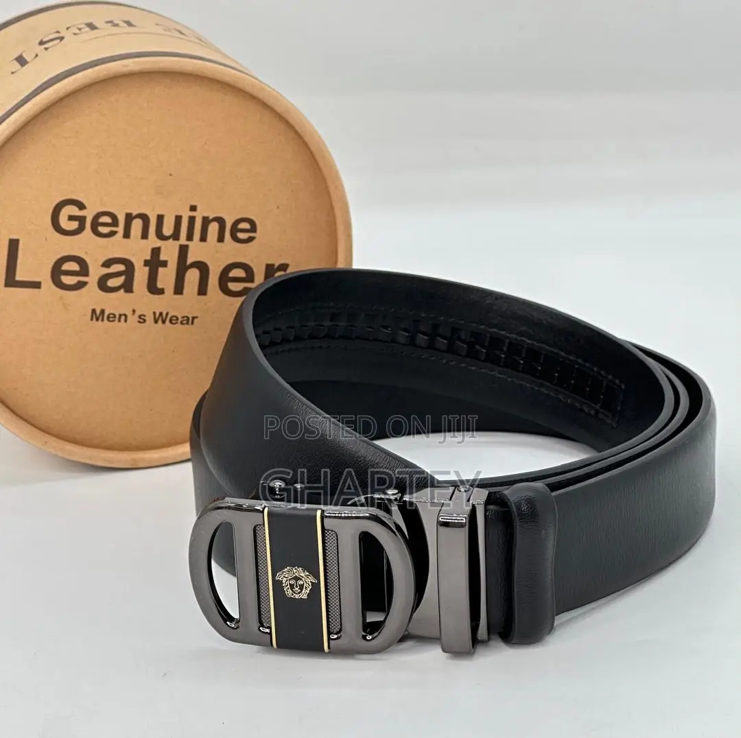 Versace Quality Leather Stylish Buckle Men’S Belt