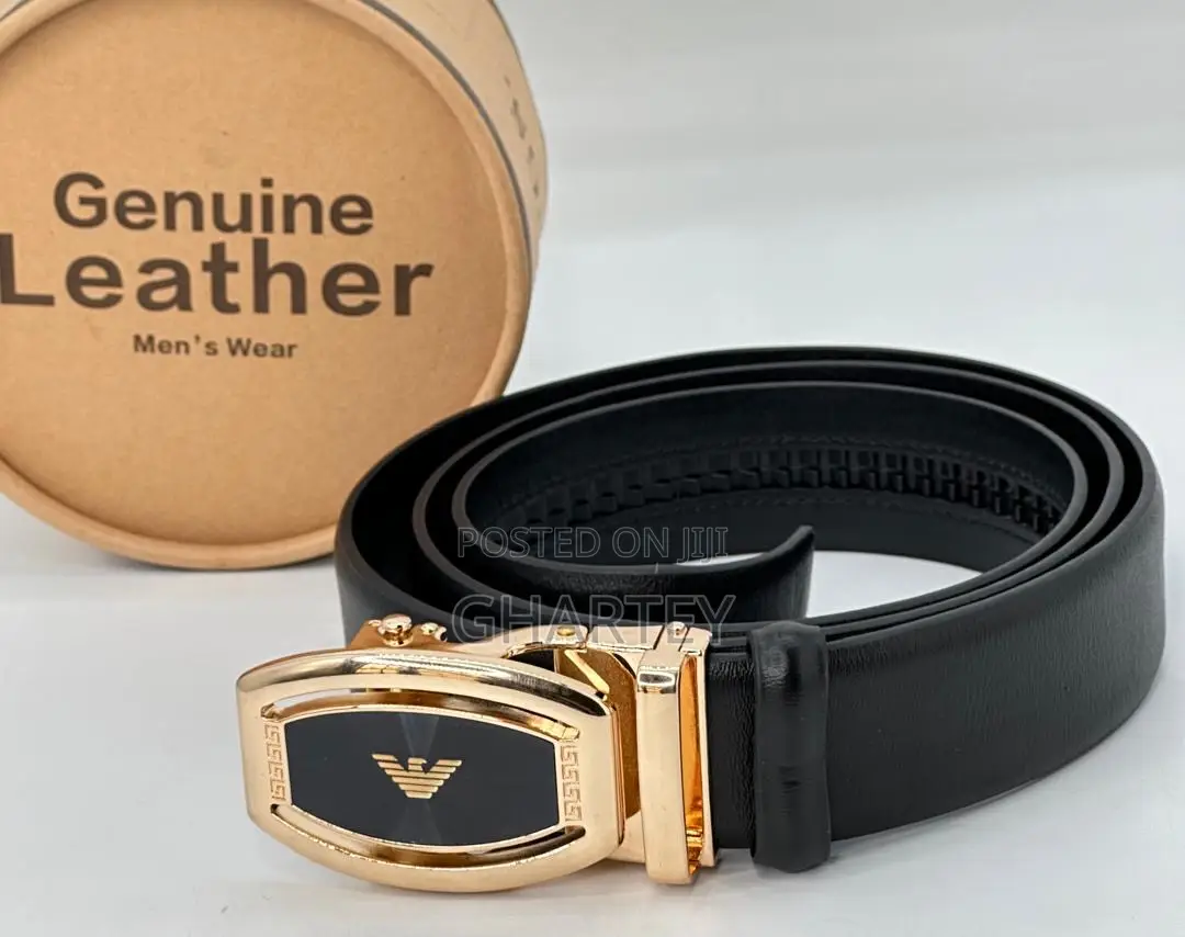 Giorgio Armani Leather Fashion Men’S Belt