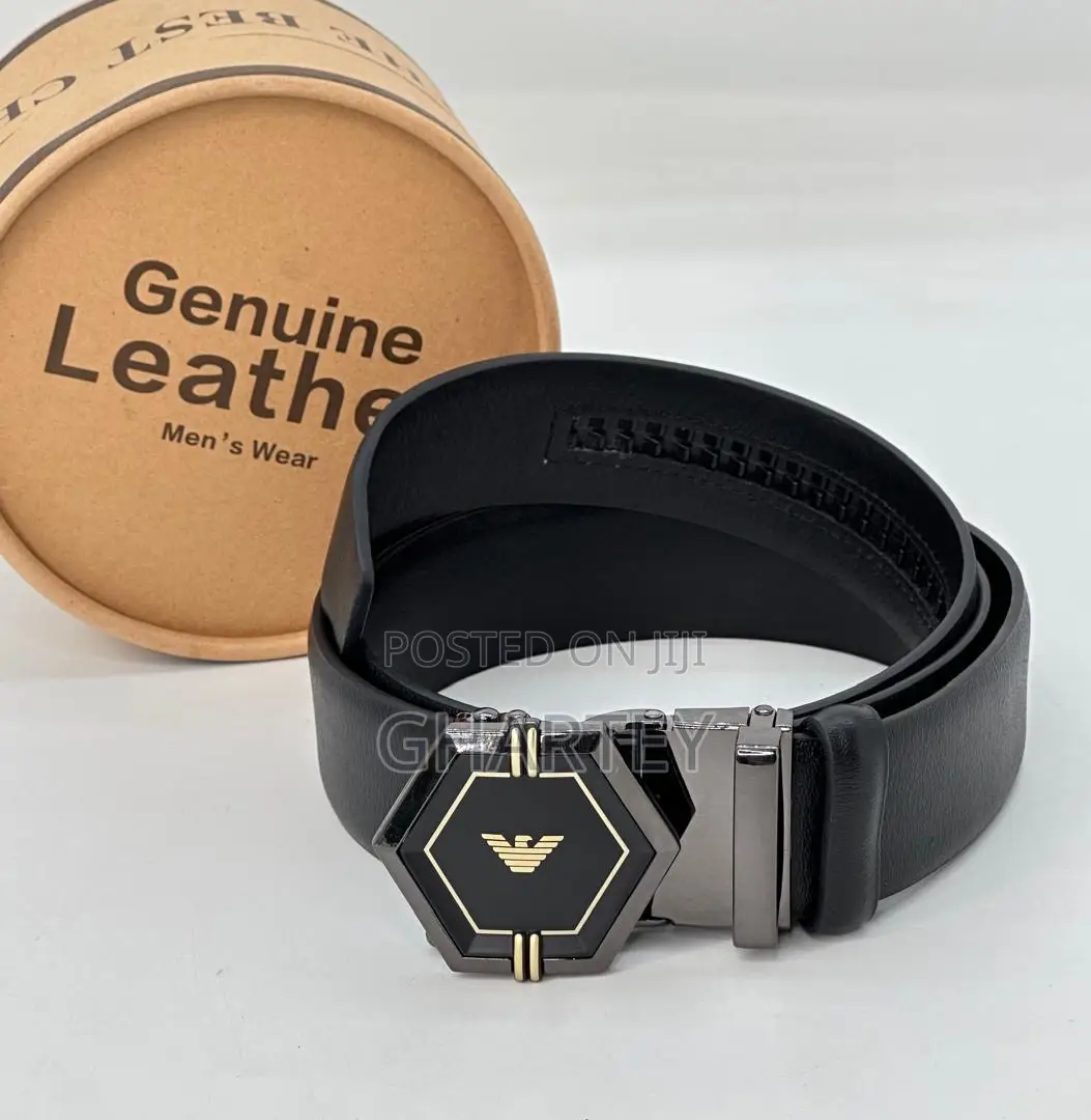 Giorgio Armani Leather Fashion Men’S Belt