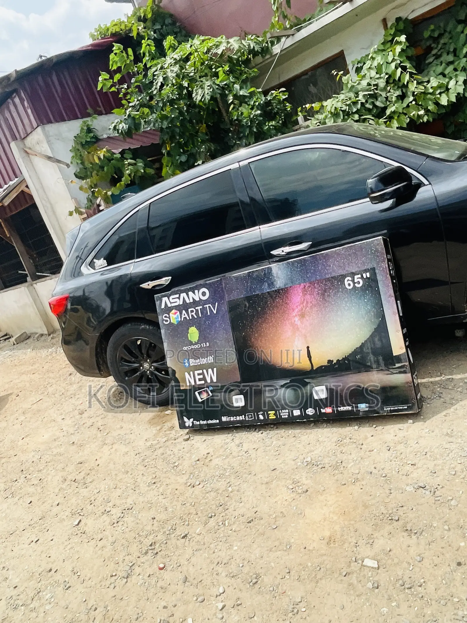 Original Asano 65′′ UHD 4K Miracast Smart Satellite TV