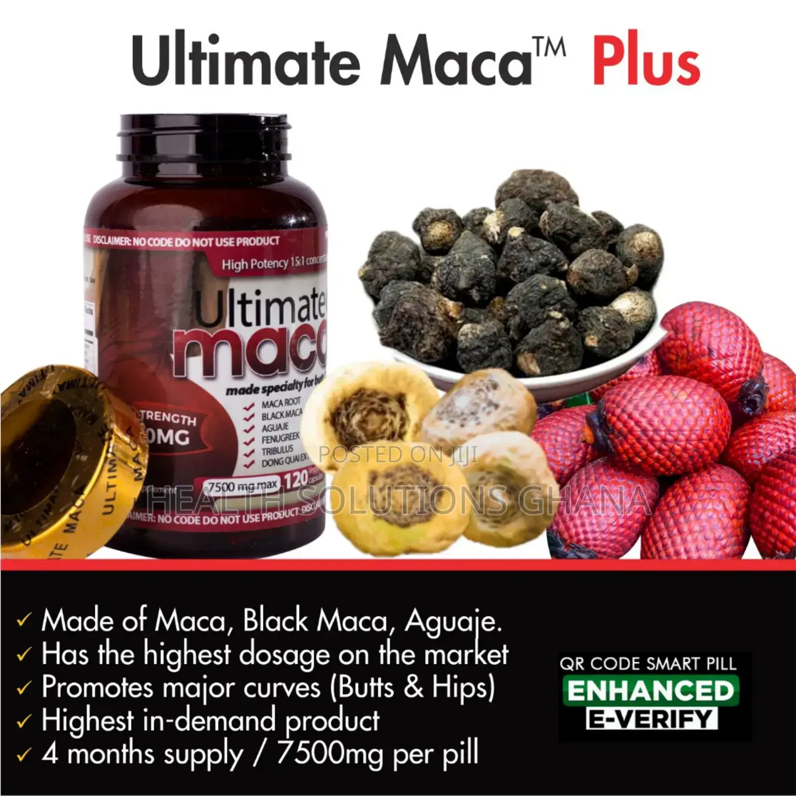 Ultimate Maca Pills Original E-Verify