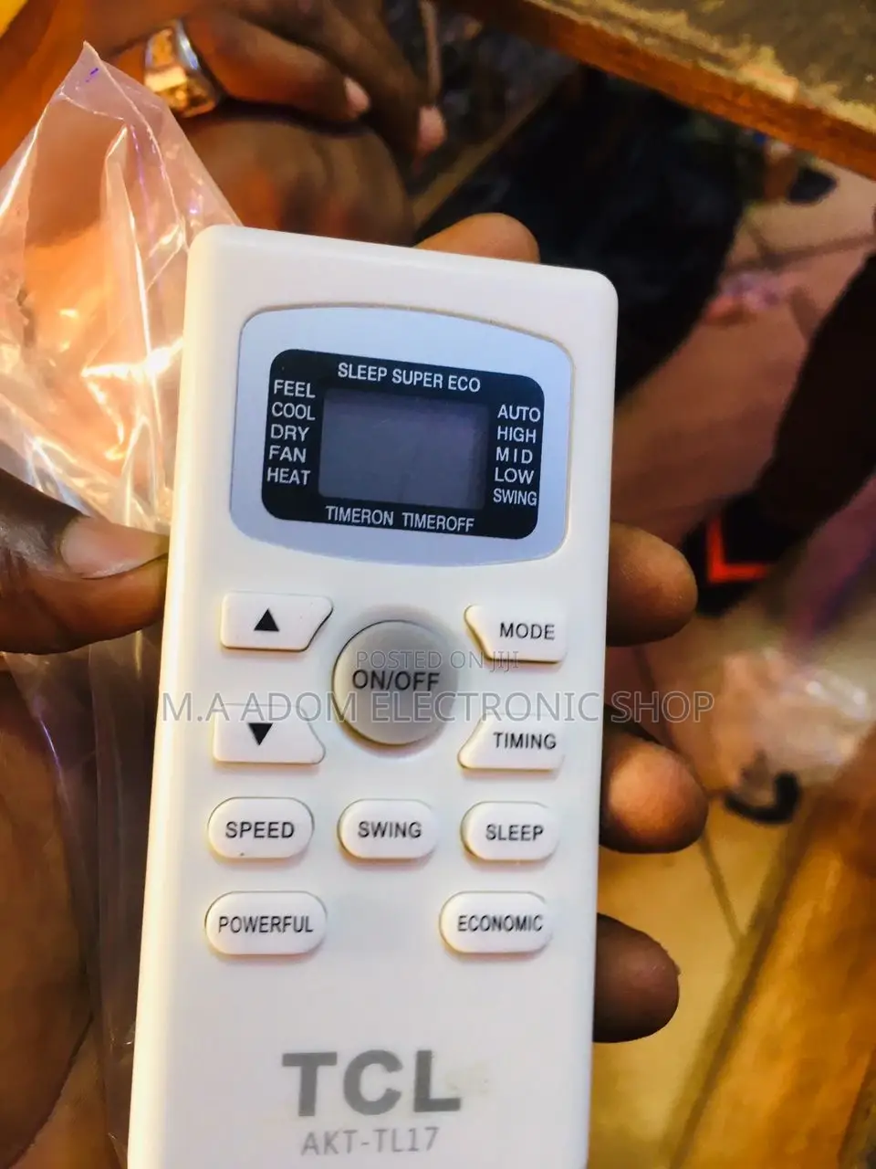 TCL AC Remote: Stay Cool Comfortable