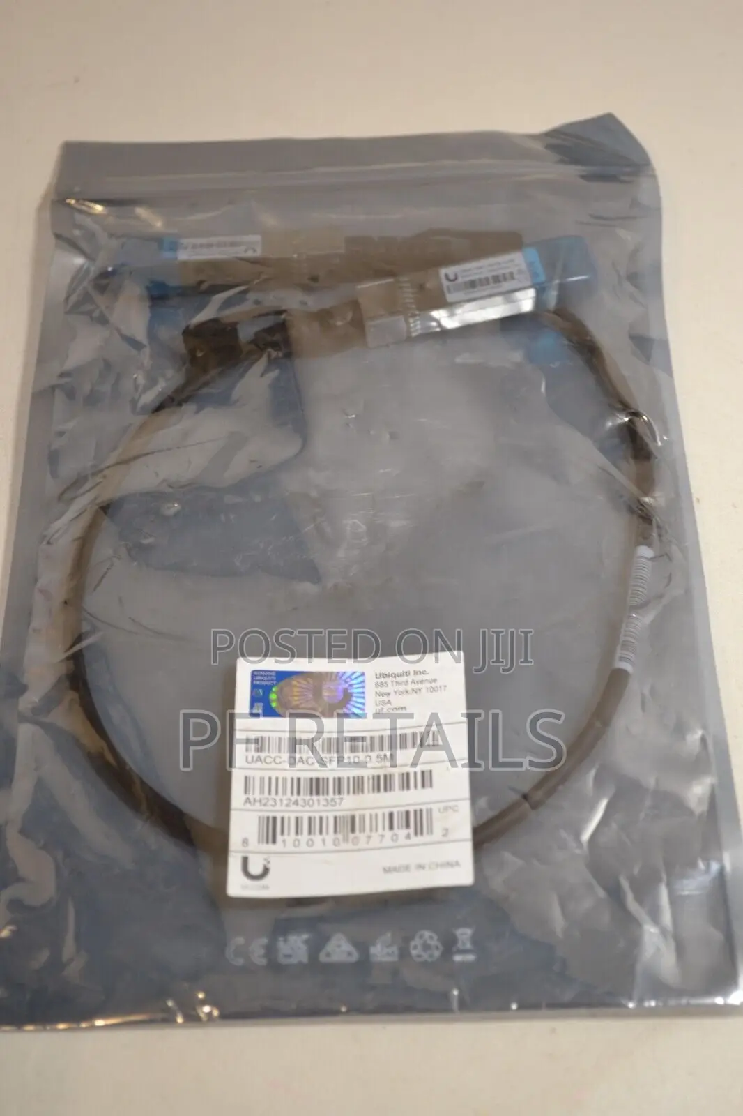 Direct Attach Fiber Optic Cable, 1m