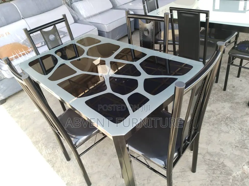 Dining Glass Table With Chairs