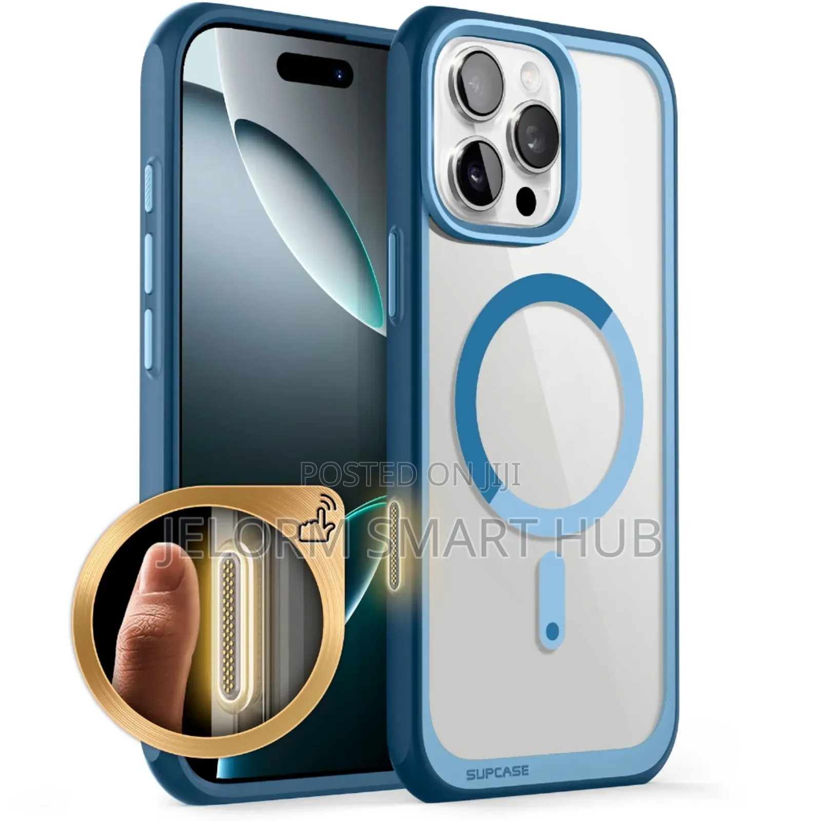 iPhone 16 Pro Max Ub-Mag-Azure Case