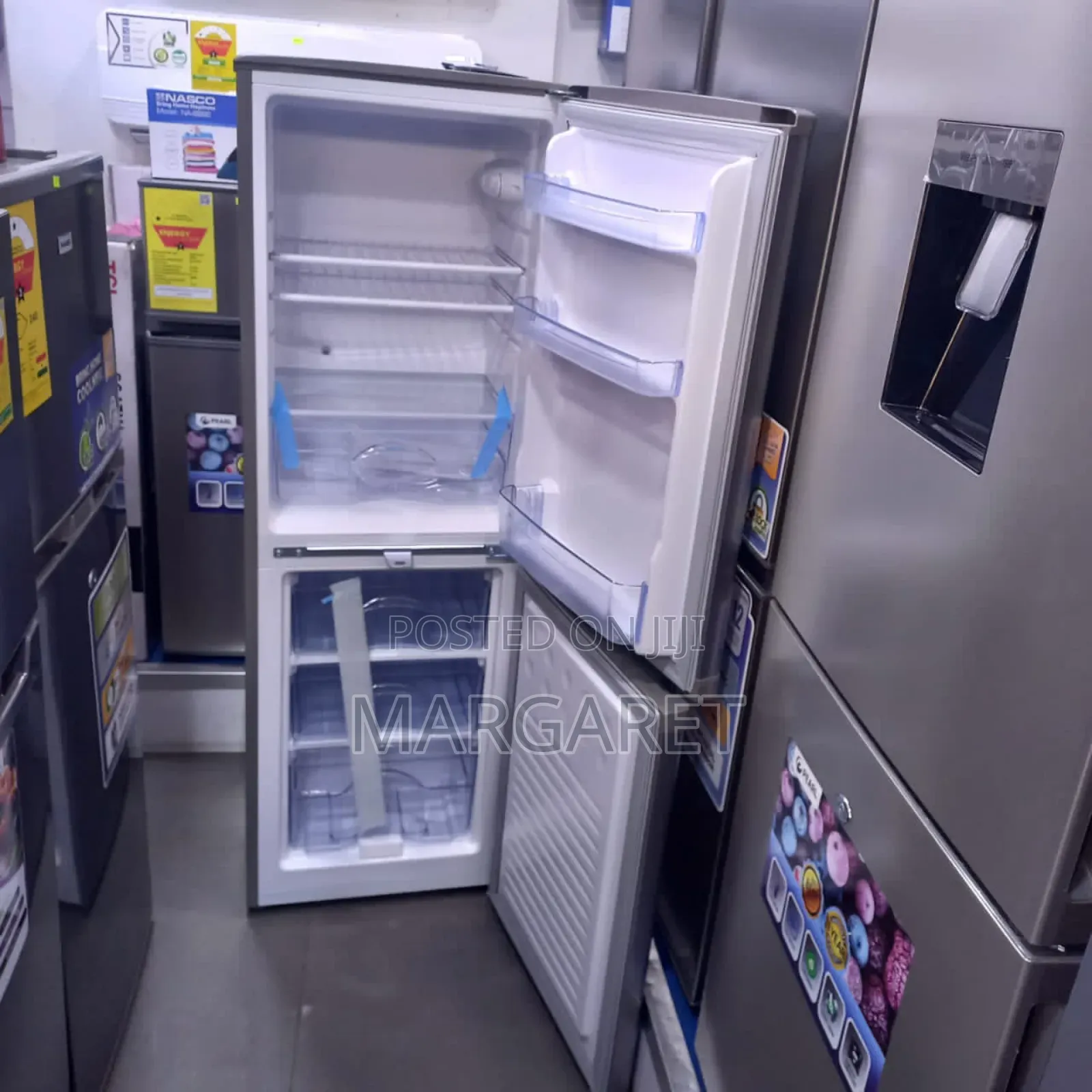 Good Compressor Button Freezer Double Door Fridge