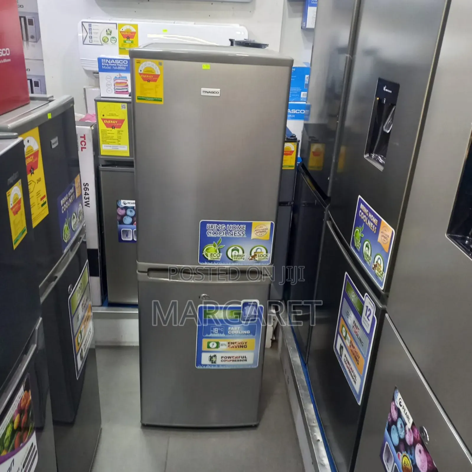Good Compressor Button Freezer Double Door Fridge