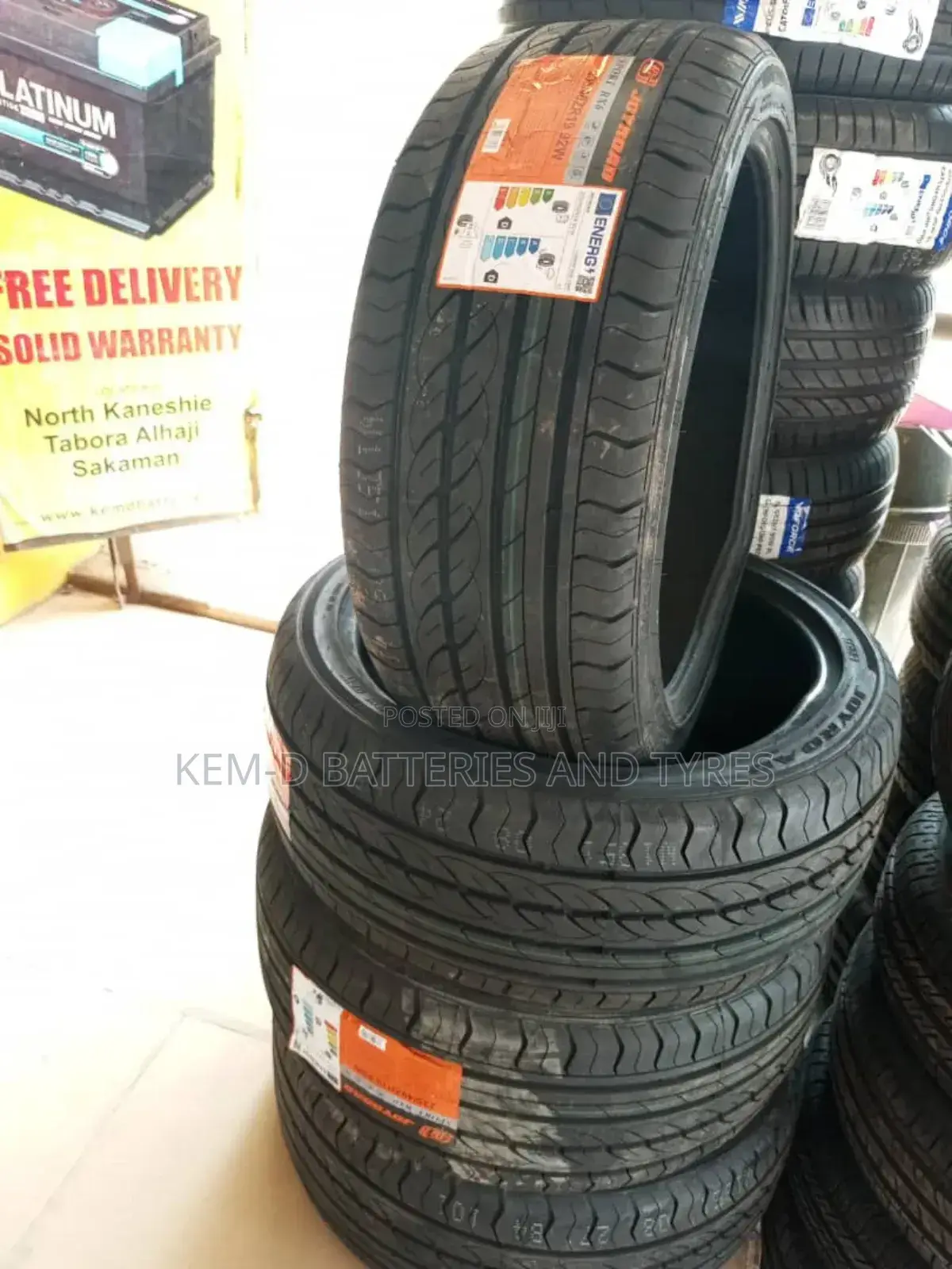 Tyre for Honda Accord