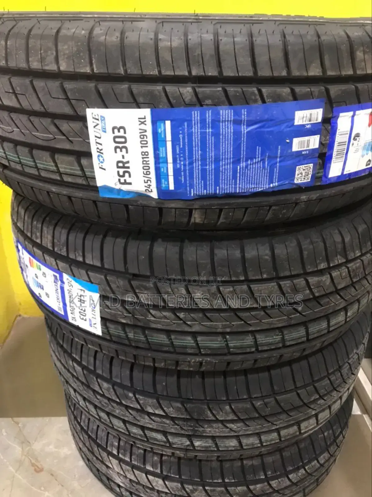 245/60r18 Fortune Tyres + Free Delivery