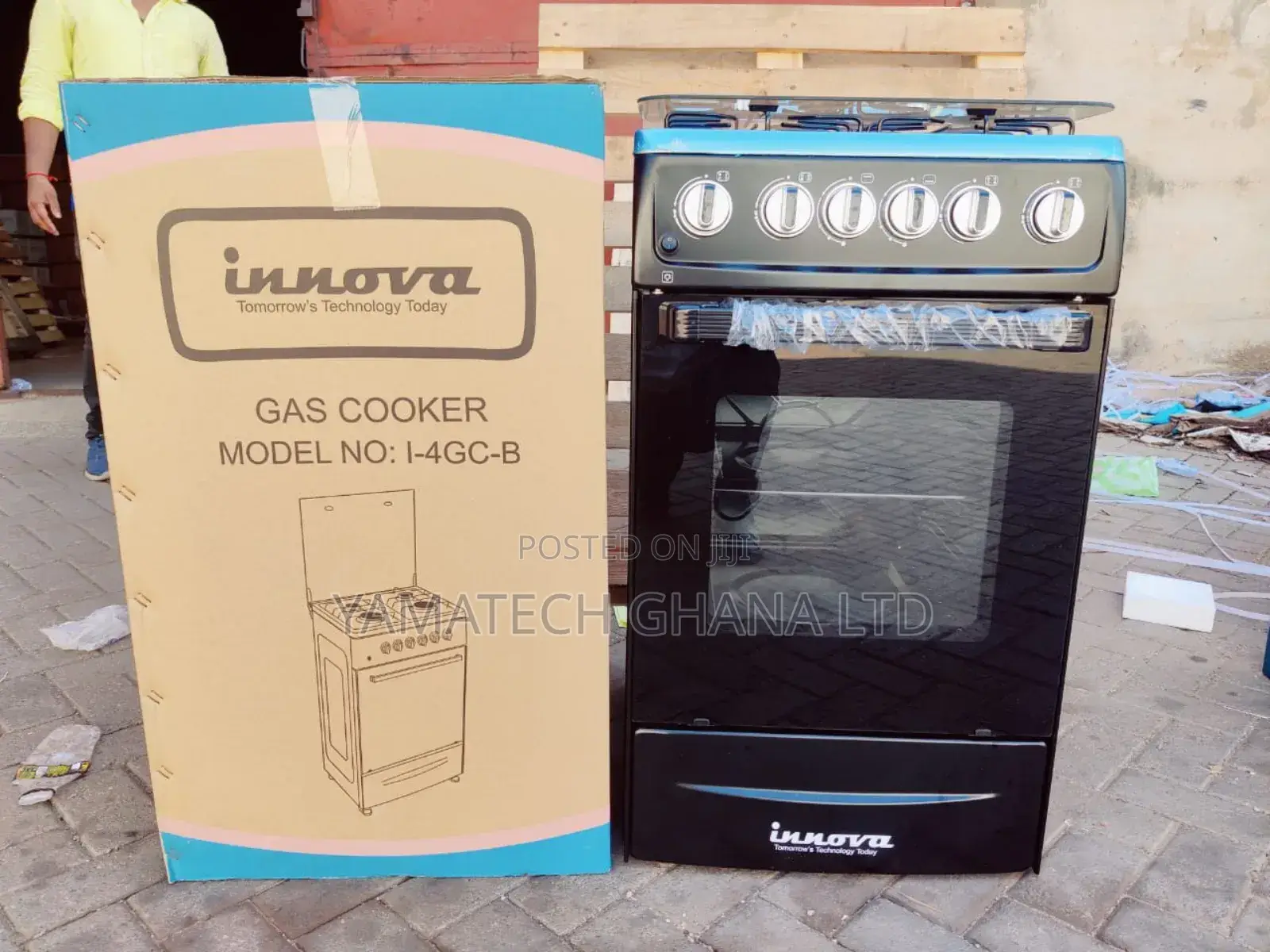 Innova Automatic Ignition Gas Stove (4 Burner)