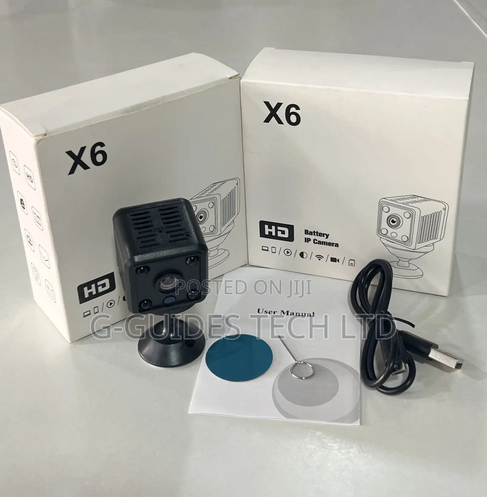 X6 Mini Wifi IP Camera , X6 Wifi Hidden Camera With Battery