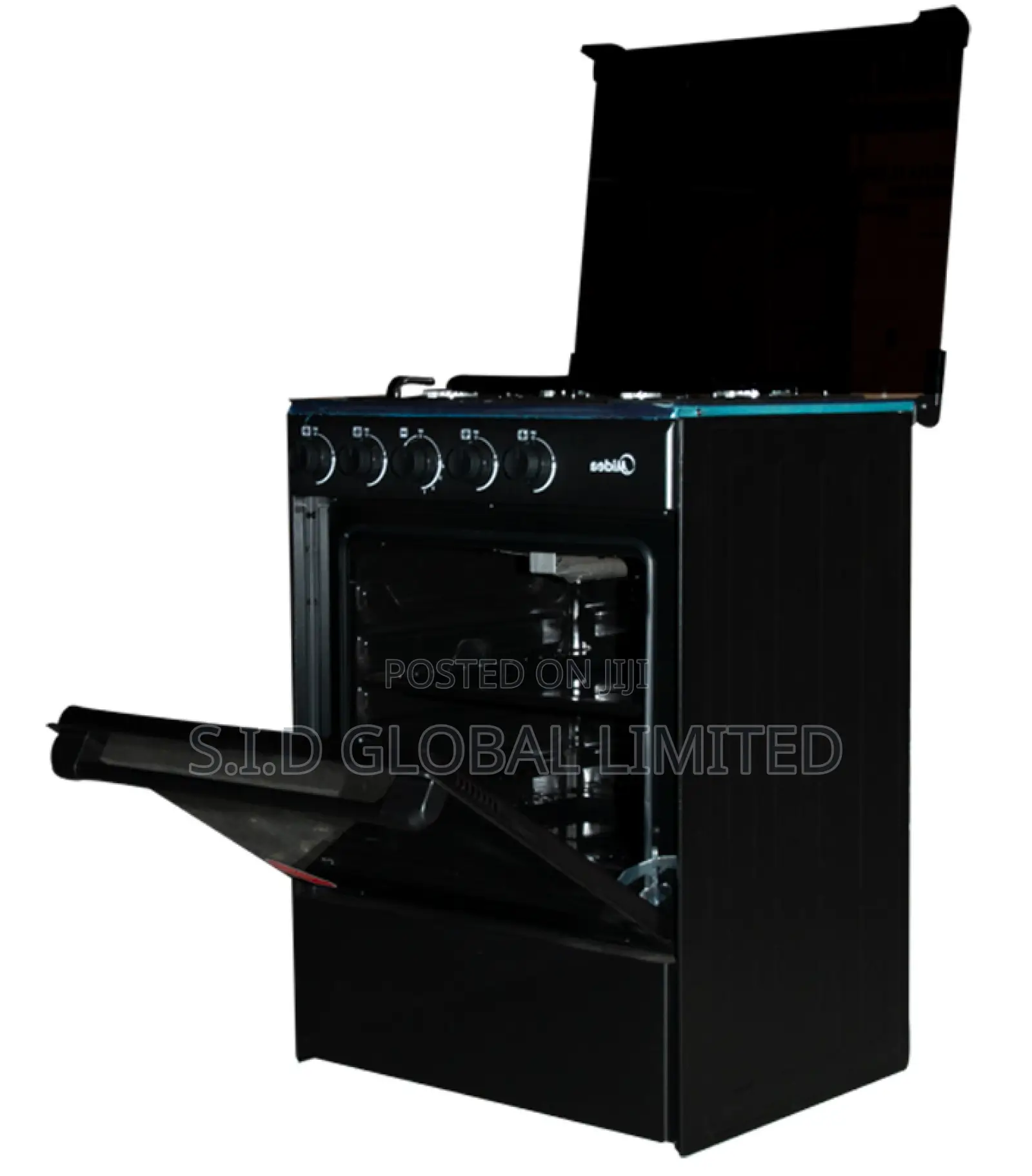 Cooking With MIDEA-4 BURNER-GAS-COOKER-M-SNIPER60-BLACK