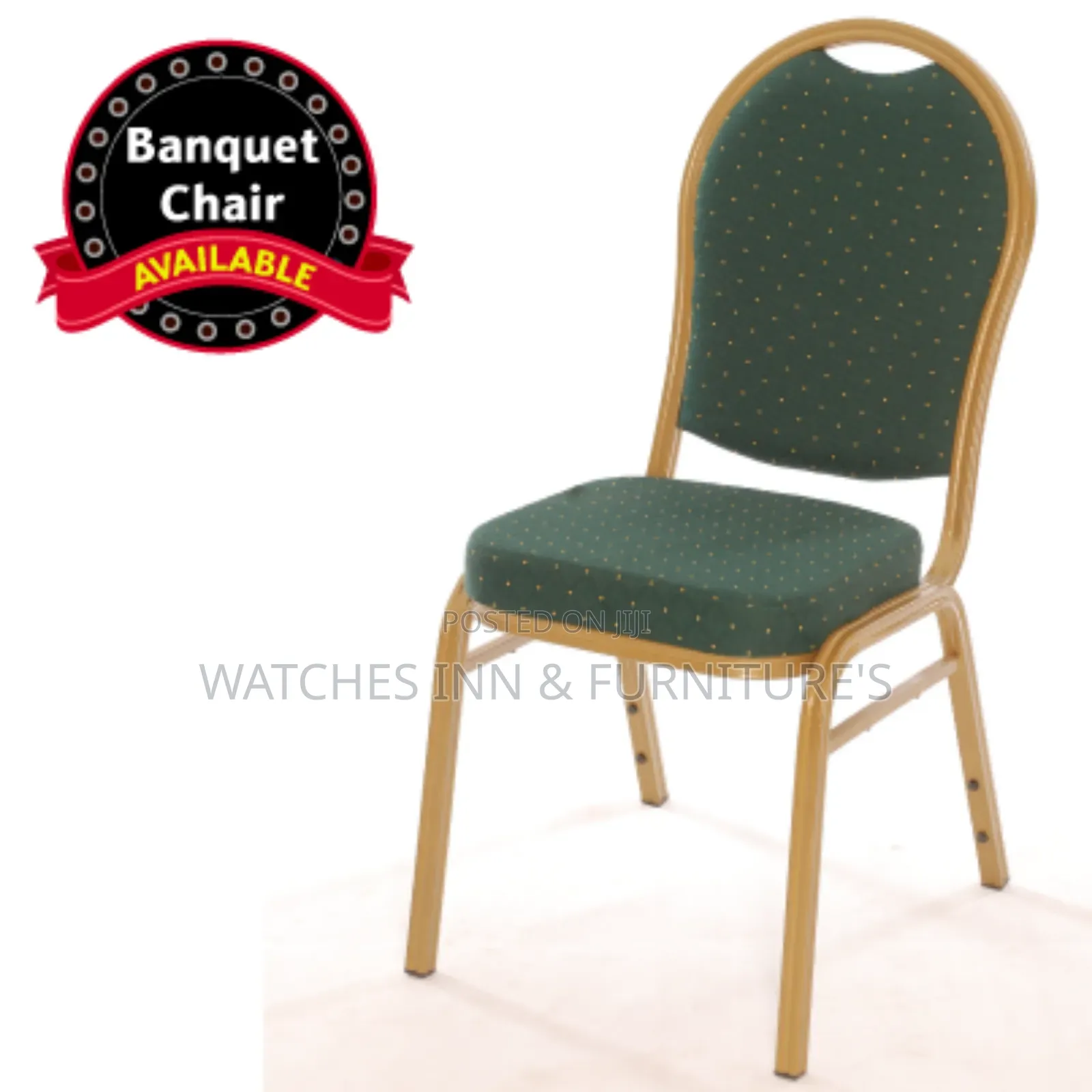 Banquet/ Auditorium Church Chair Green