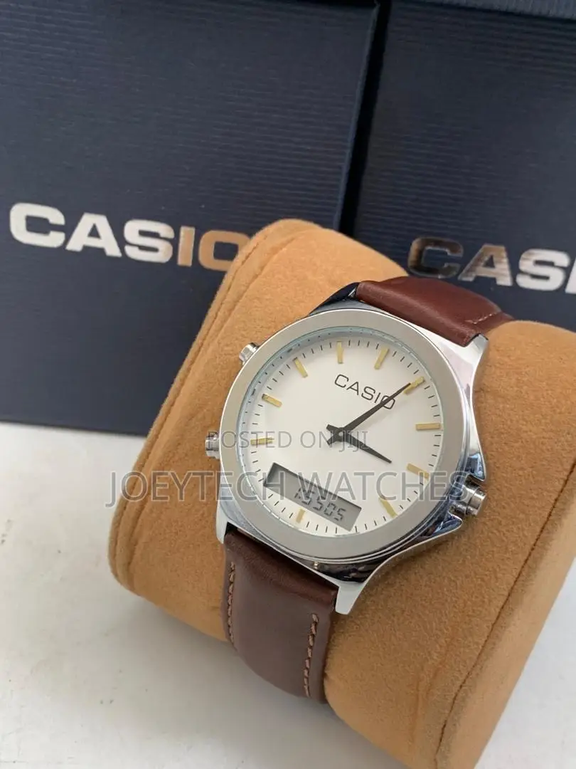 Original Casio Hybrid Leather Watch