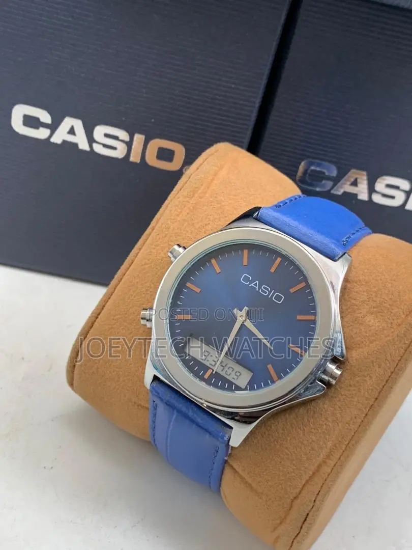 Original Casio Hybrid Leather Watch