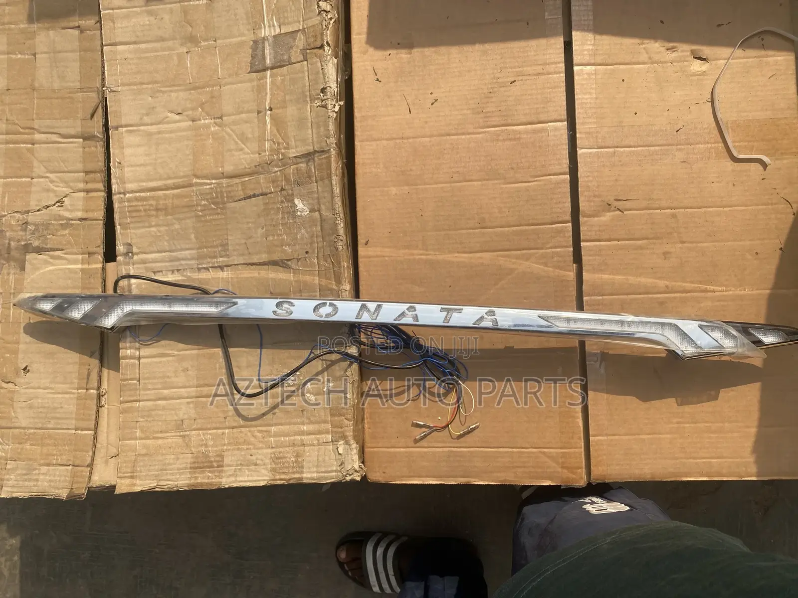 Hyundai Sonata 2011-2013 Led Boot Chrome