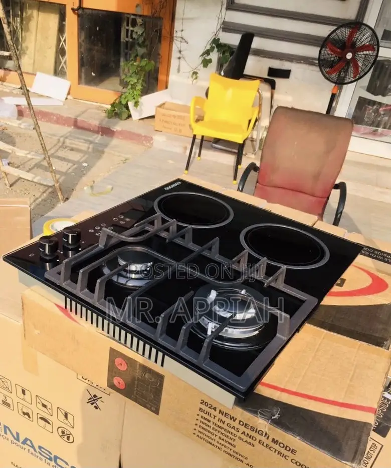 Quality Yet Affordable Kenwood 2 Gas + 2 Electric Cooker