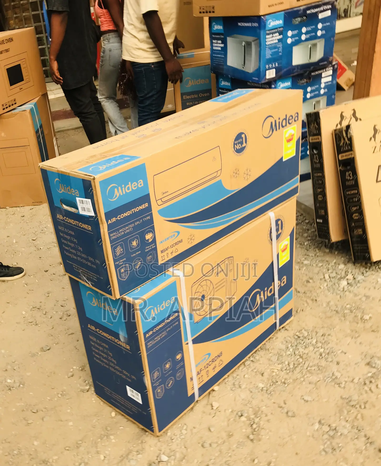 Unique Midea 1.5hp(Non Inverter)R410 Gas Air Conditioner