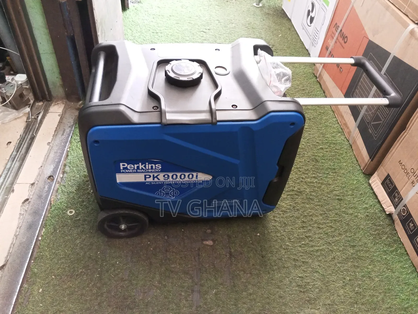 UK Made Perkins Geneset 8kw Silent Inverter Petrol Generator