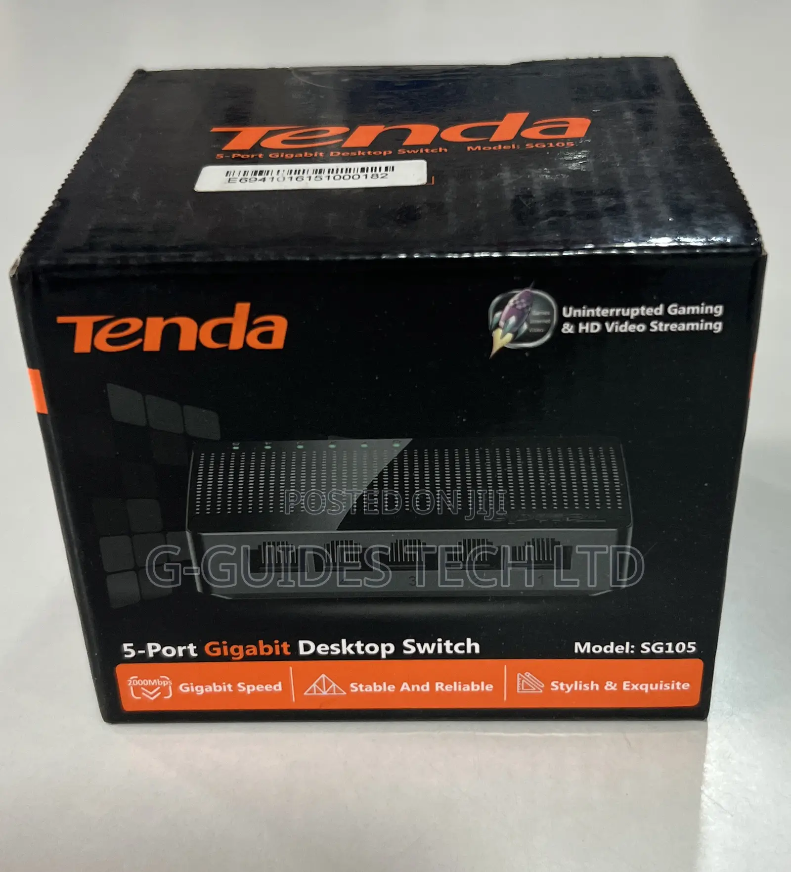 Tenda 5port Gigabit Switch, 5-Port GIGABIT DESKTOP SWITCH